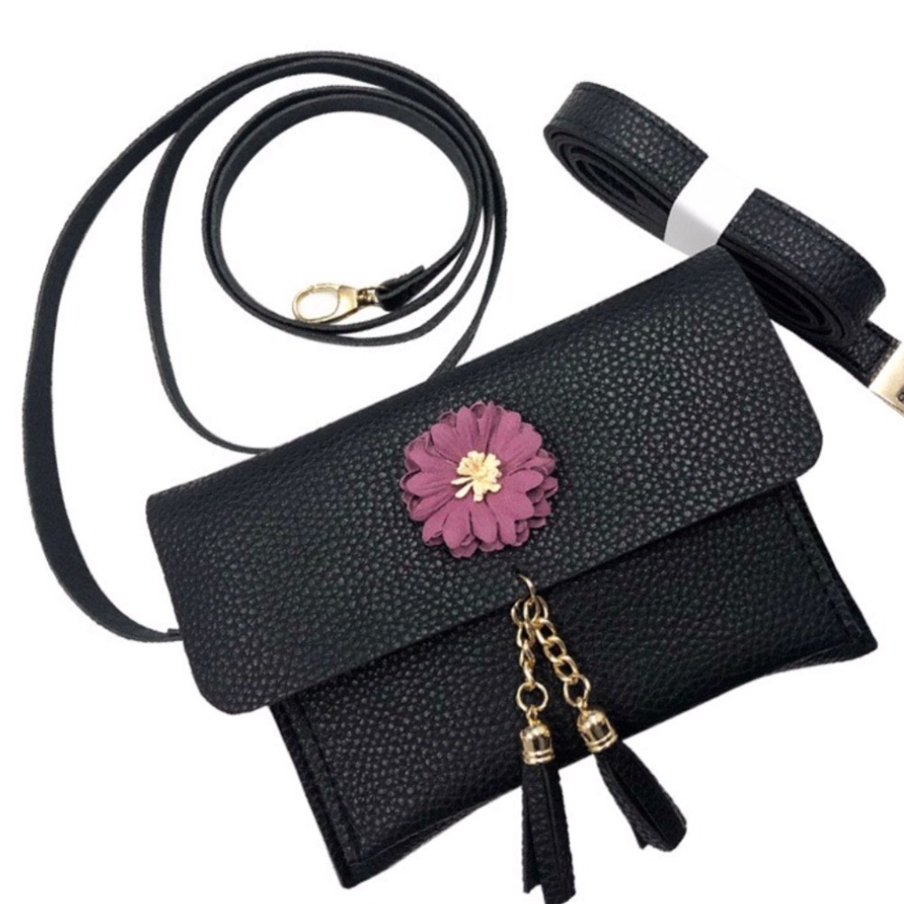 Black Crossbody/Hip Bag